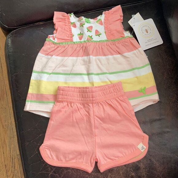 Burts Bees Baby 2 Piece Set - Picture 1 of 5